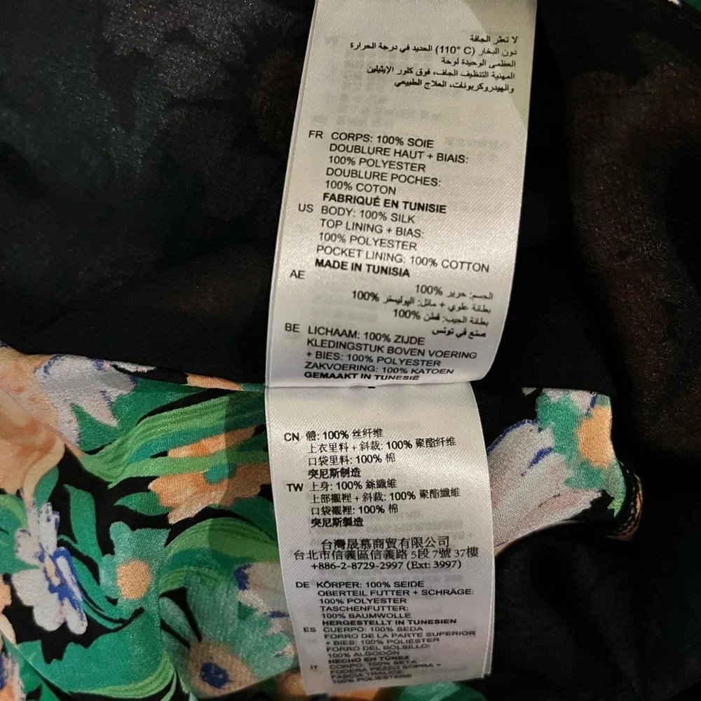 Sandro Paris Eudelin Floral‎ Print Silk Romper